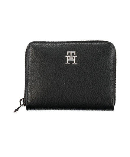 Tommy Hilfiger Elegant Black Polyethylene Wallet