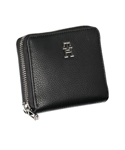 Tommy Hilfiger Elegant Black Polyethylene Wallet