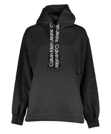 Calvin Klein Elegant Long Sleeve Fleece Hooded Sweatshirt