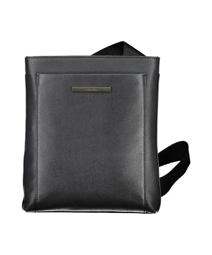 Calvin Klein Eco-Conscious Black Shoulder Bag with Logo