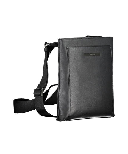 Calvin Klein Eco-Conscious Black Shoulder Bag with Logo