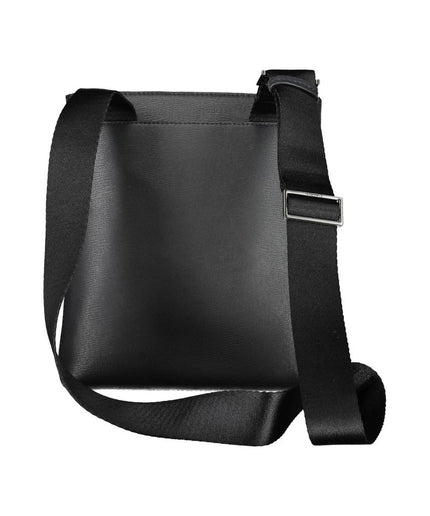 Calvin Klein Eco-Conscious Black Shoulder Bag with Logo