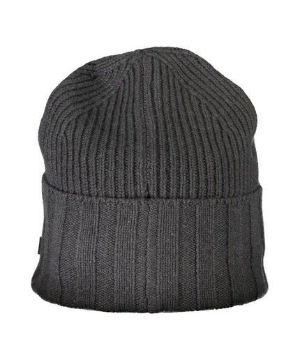 Calvin Klein Elegant Contrast Detail Gray Hat