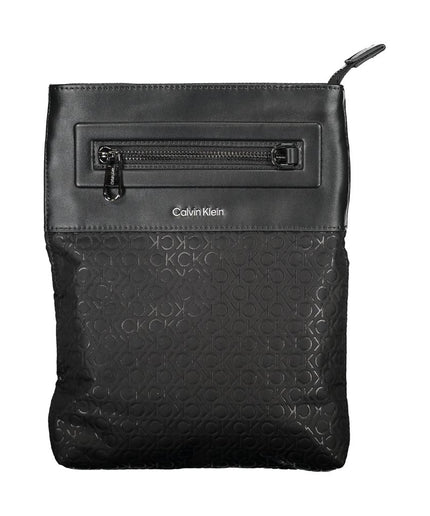 Calvin Klein Eco-Conscious Sleek Black Shoulder Bag