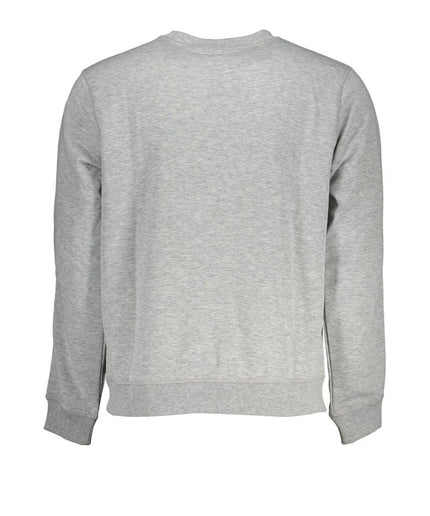 Calvin Klein Sleek Gray Long Sleeve Sweatshirt