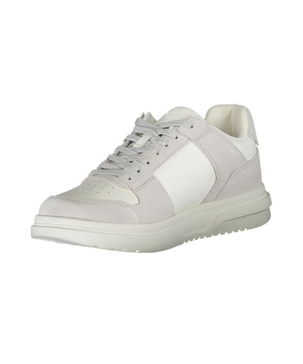 Tommy Hilfiger Elegant White Sneakers with Contrast Accents