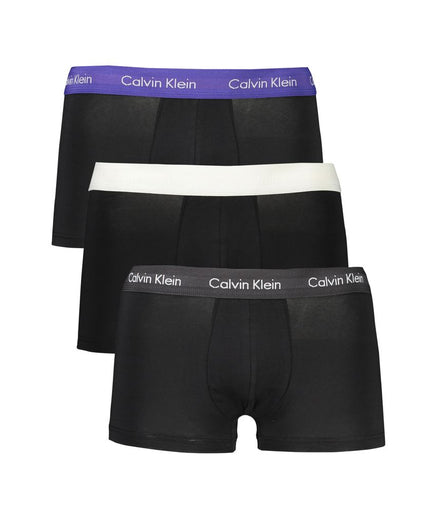 Calvin Klein Sleek Tri-Pack Elastic Waist Boxers