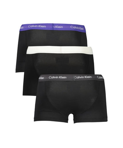 Calvin Klein Sleek Tri-Pack Elastic Waist Boxers