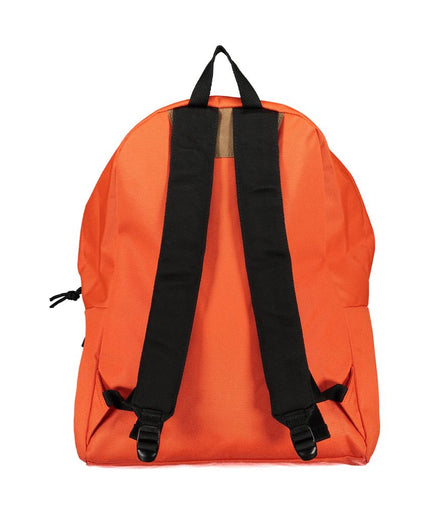 Napapijri Eco-Chic Orange Backpack with Logo Design