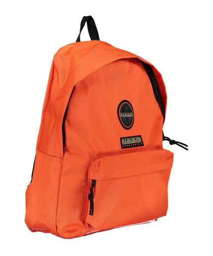 Napapijri Eco-Chic Orange Backpack with Logo Design