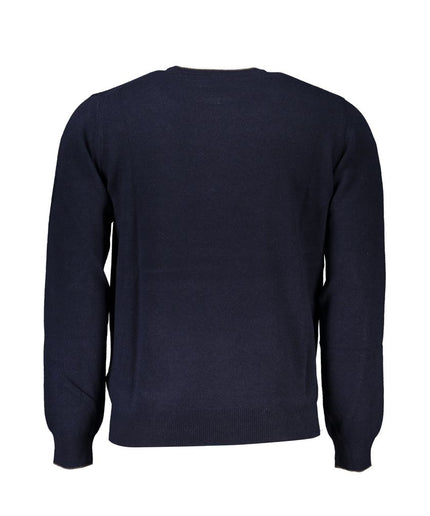 Harmont & Blaine Sophisticated Crew Neck Cashmere Blend Sweater