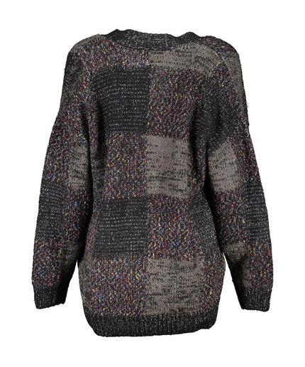 Desigual Elegant Long Sleeve V-Neck Cardigan