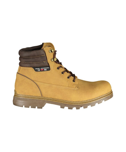 Carrera Trendsetting Yellow Lace-Up Boots