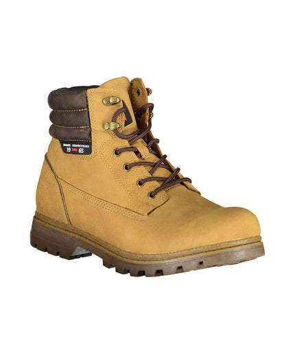 Carrera Trendsetting Yellow Lace-Up Boots