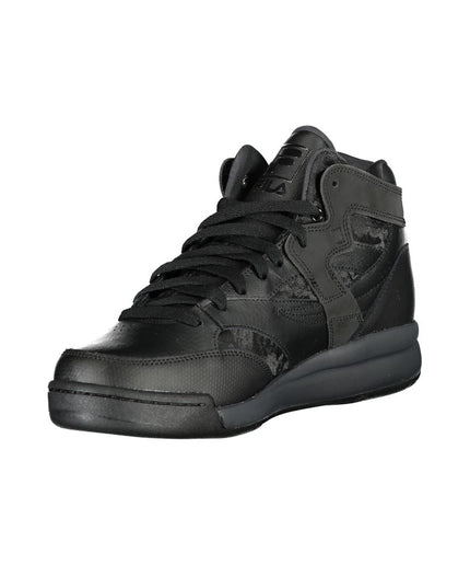 Fila High-Top Sports Sneakers with Contrast Details