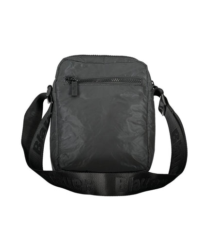 Blauer Sleek Black Shoulder Bag with Adjustable Strap