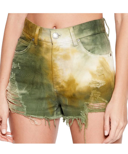 PINKO Green Cotton Women Short