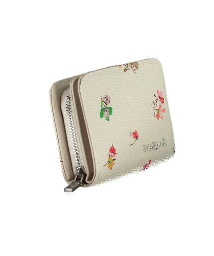 Desigual White Polyethylene Wallet