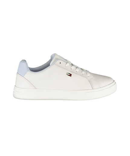 Tommy Hilfiger White Polyester Sneaker