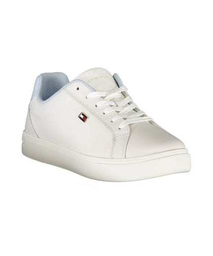 Tommy Hilfiger White Polyester Sneaker