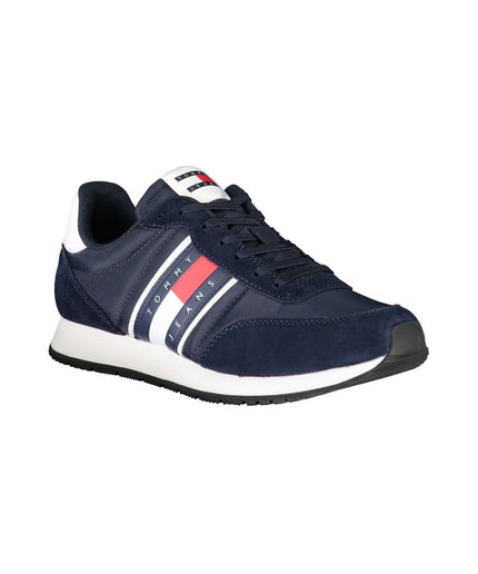 Tommy Hilfiger Blue Polyester Sneaker