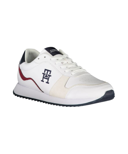 Tommy Hilfiger White Polyester Sneaker