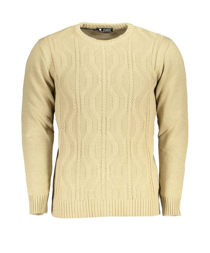 U.S. Grand Polo Beige Fabric Sweater