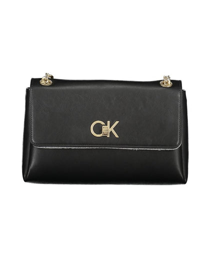 Calvin Klein Black Polyester Handbag