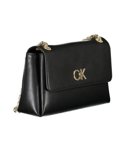 Calvin Klein Black Polyester Handbag