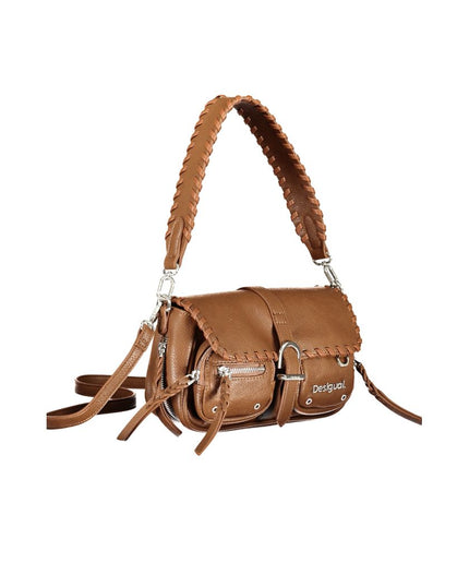 Desigual Brown Polyethylene Handbag