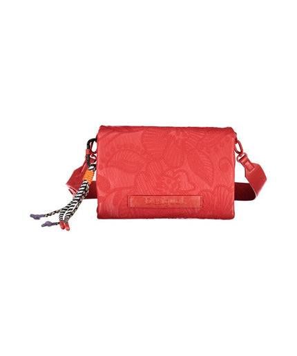 Desigual Red Polyethylene Handbag