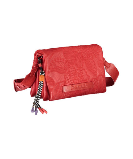 Desigual Red Polyethylene Handbag