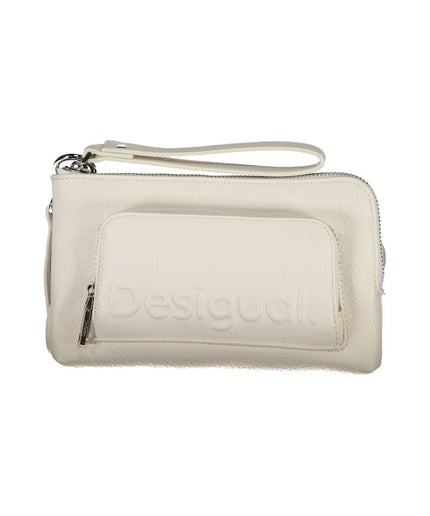 Desigual White Polyethylene Handbag