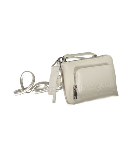 Desigual White Polyethylene Handbag