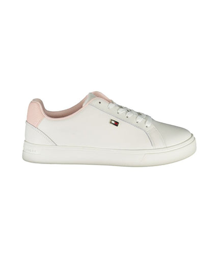 Tommy Hilfiger White Polyester Sneaker