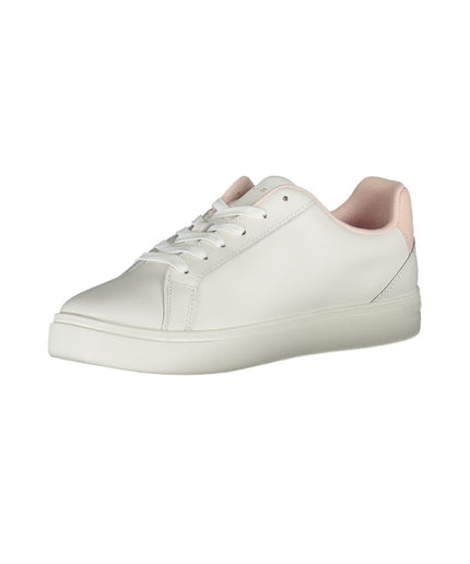 Tommy Hilfiger White Polyester Sneaker