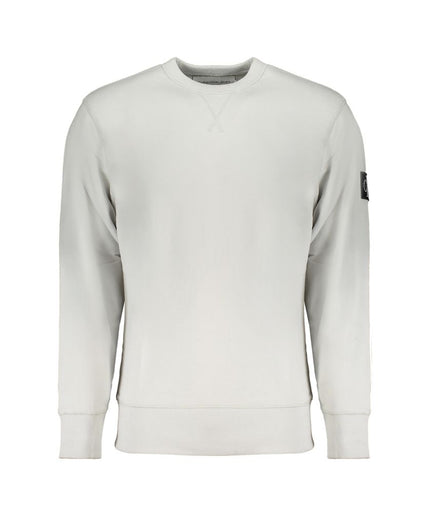 Calvin Klein Gray Cotton Sweater