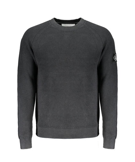 Calvin Klein Black Cotton Sweater