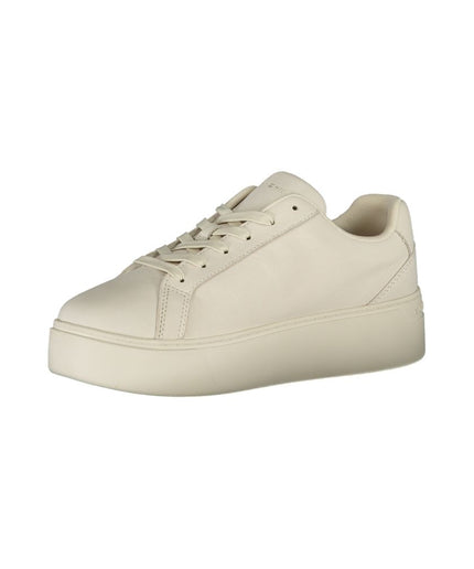 Tommy Hilfiger White Polyester Sneaker