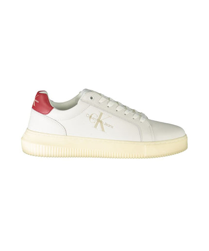 Calvin Klein White Polyester Sneaker