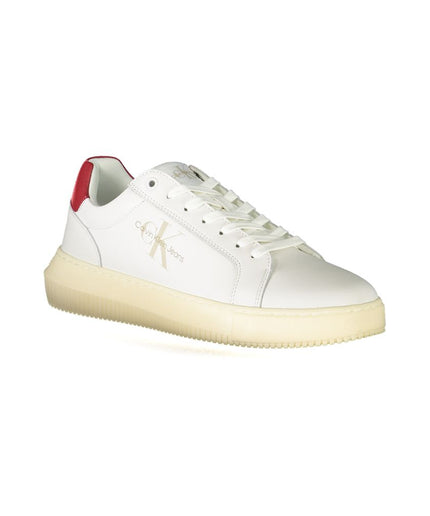 Calvin Klein White Polyester Sneaker