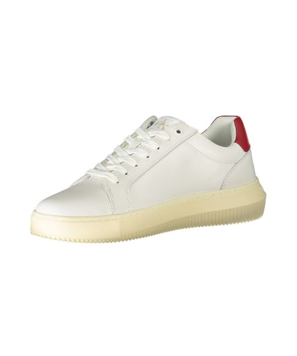 Calvin Klein White Polyester Sneaker