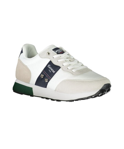 Carrera White Polyester Sneaker