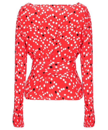 Patrizia Pepe Red Polyester Sweater