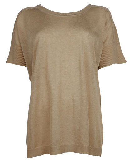 Alpha Studio Beige Viscose Sweater