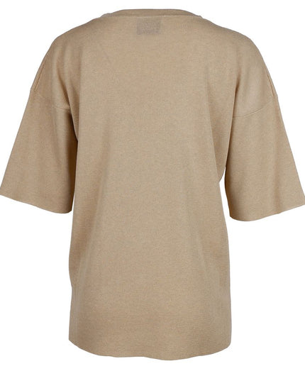 Alpha Studio Beige Viscose Sweater