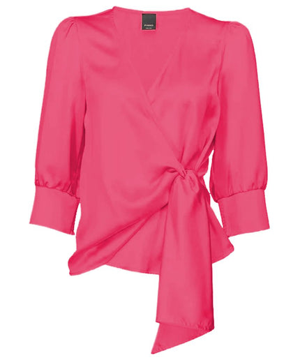 PINKO Fuchsia Polyester Sweater