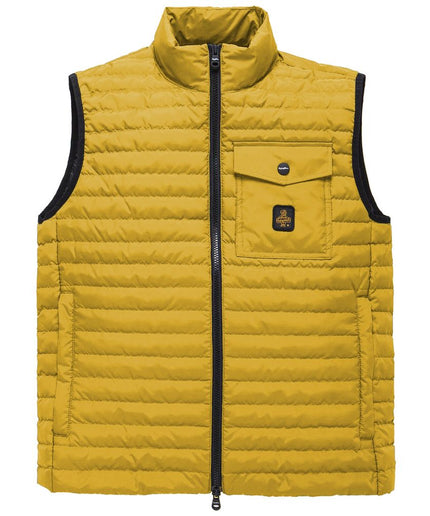 Refrigiwear Yellow Polyester Men Vest