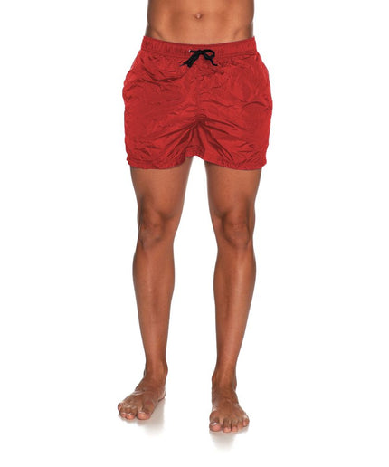 Refrigiwear Red Nylon Men Swimsuit