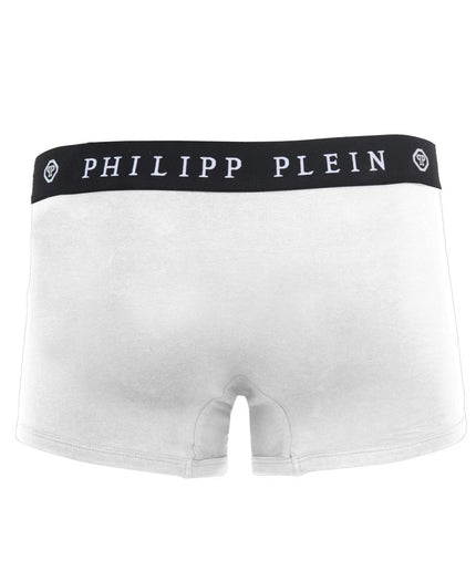 Philipp Plein White Cotton Men's Boxer